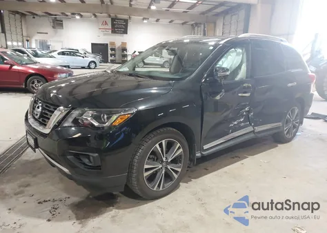 2020 Nissan Pathfinder Platinum 4Wd z USA, uszkodzony, nr VIN 5N1DR2DM8LC610582